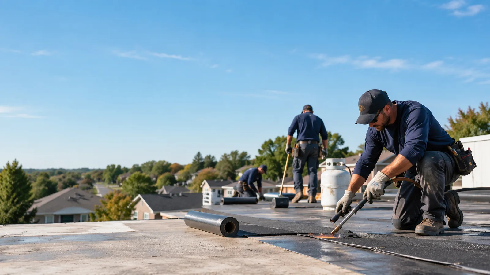 Flat Roof Leak Repair providers in Tallula, IL